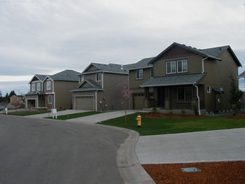 newly constructed homes