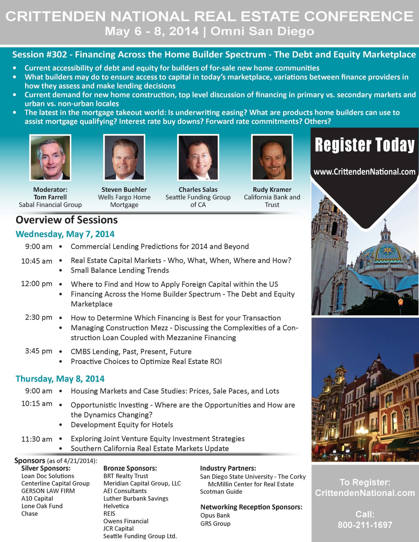 Crittenden National Real Estate Conference 2014 Seattle Funding Group