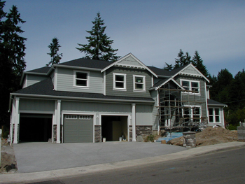 Spec construction in Lake Tapps